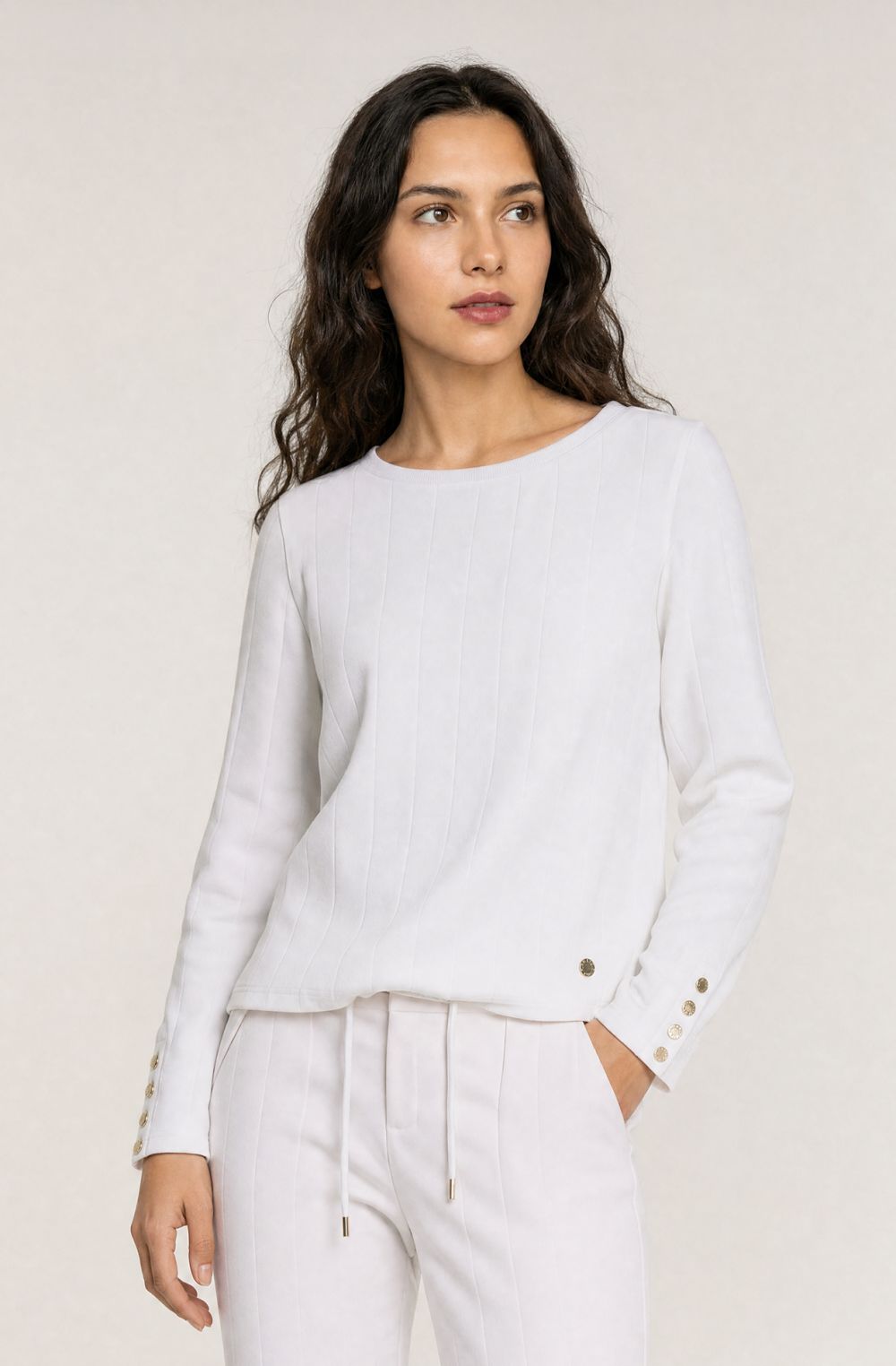 Amerigo Vespucci women's boat-neck T-shirt