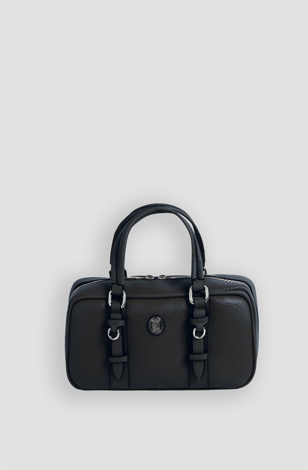 Borsa a bauletto con manici donna in ecopelle