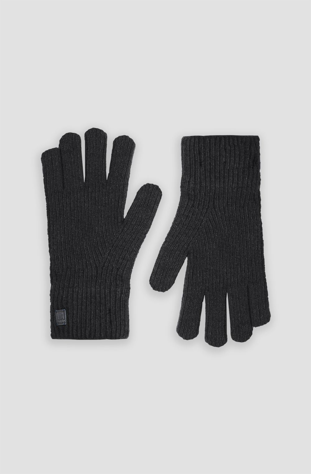 Men's wool-blend gloves