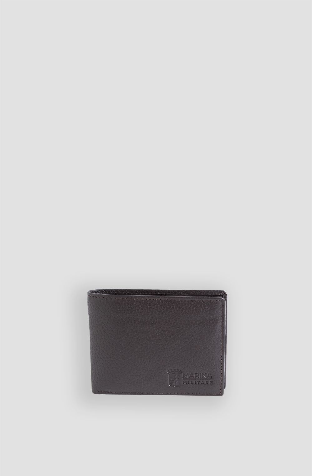 Men's hammered leather wallet with document holder