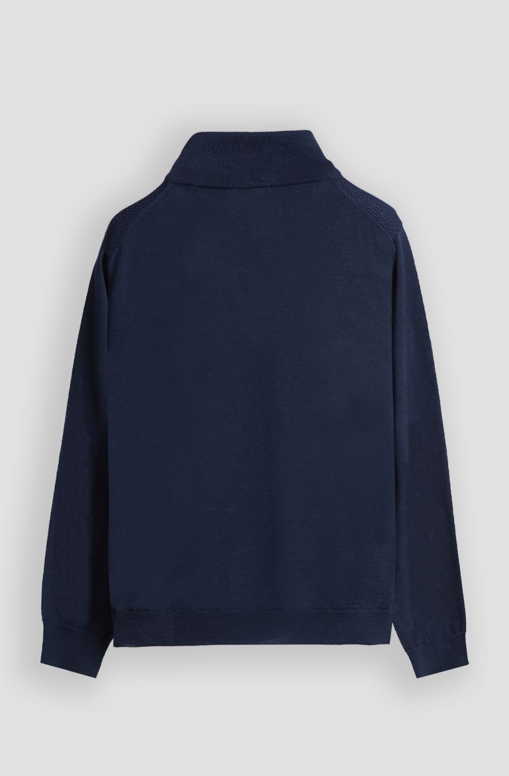 Men's half-zip sweater