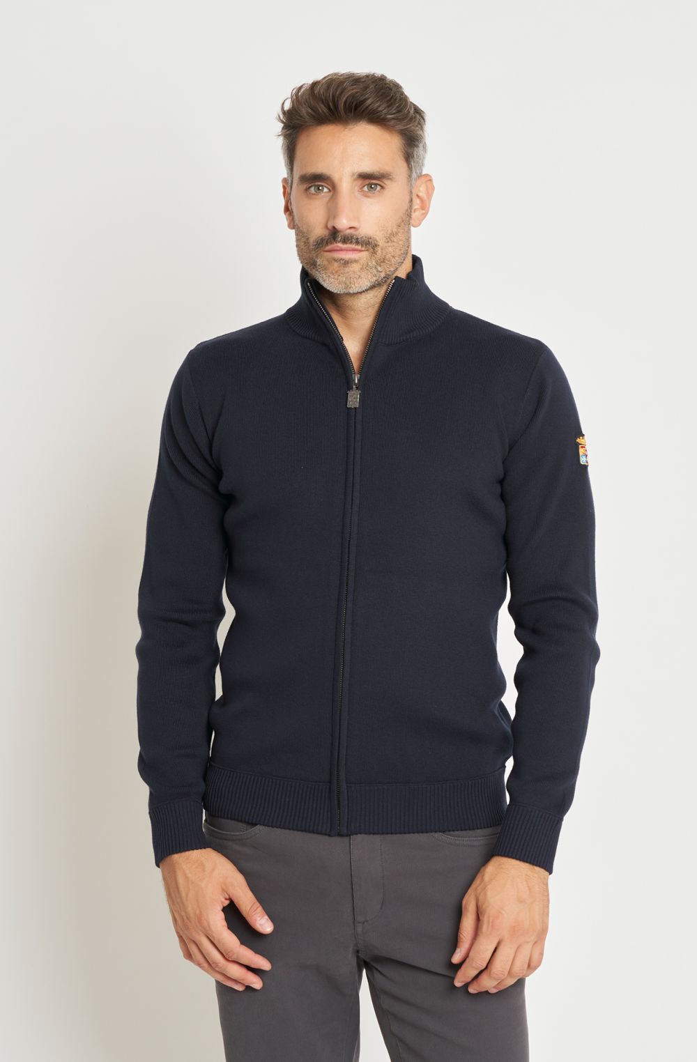 Maglia full zip uomo Essential