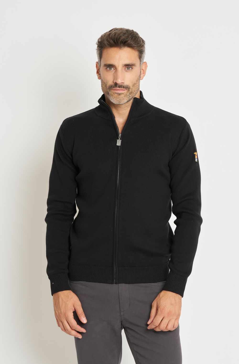 Maglia full zip uomo Essential