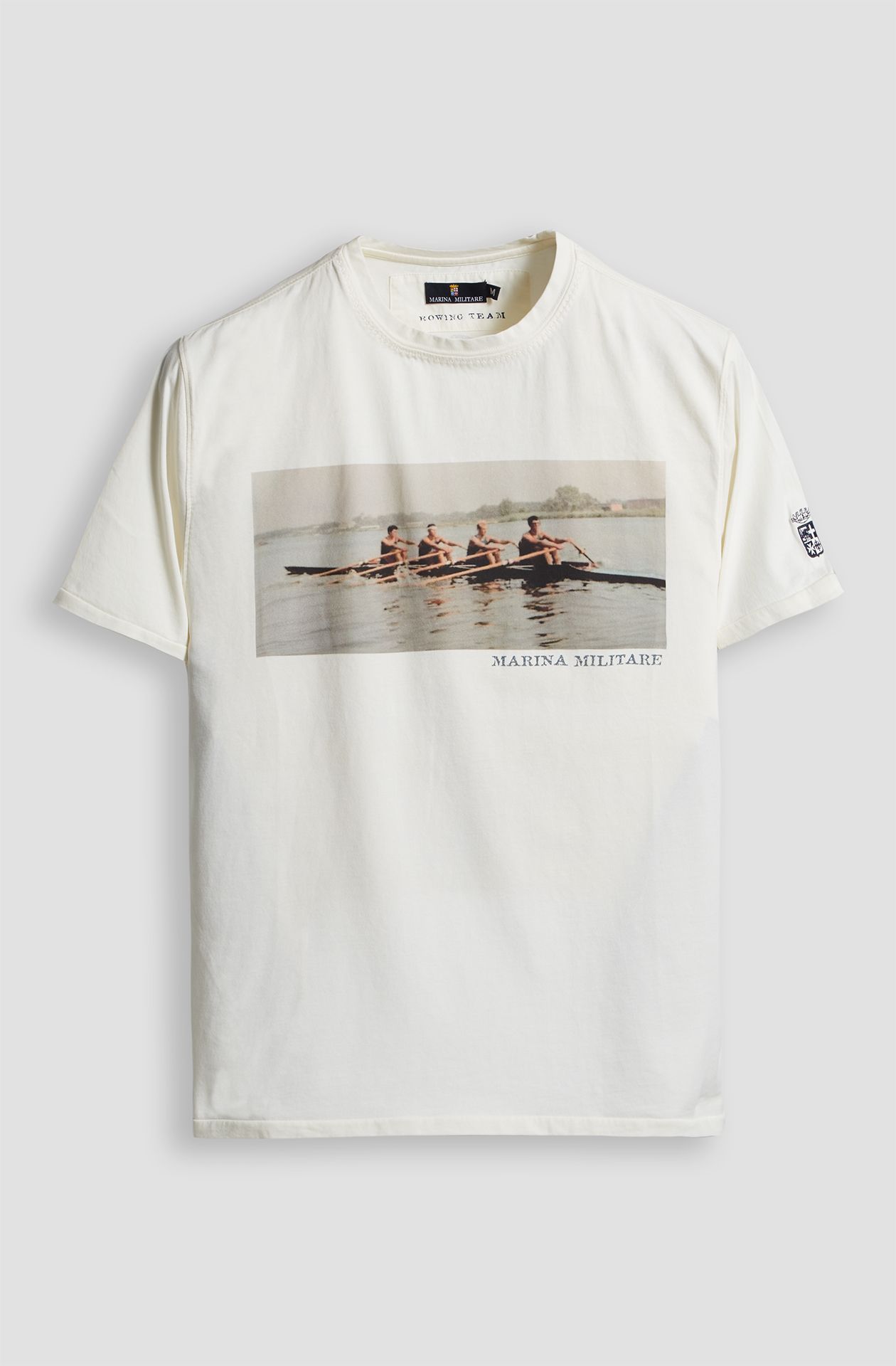 Shirt Manica Marina Militare Maglie Uomo T-shirt Da Uomo Rowing