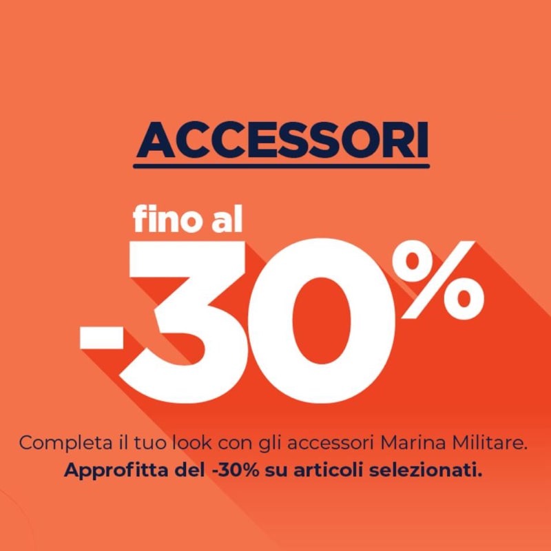 Marina Militare - Accessori fino al -30%