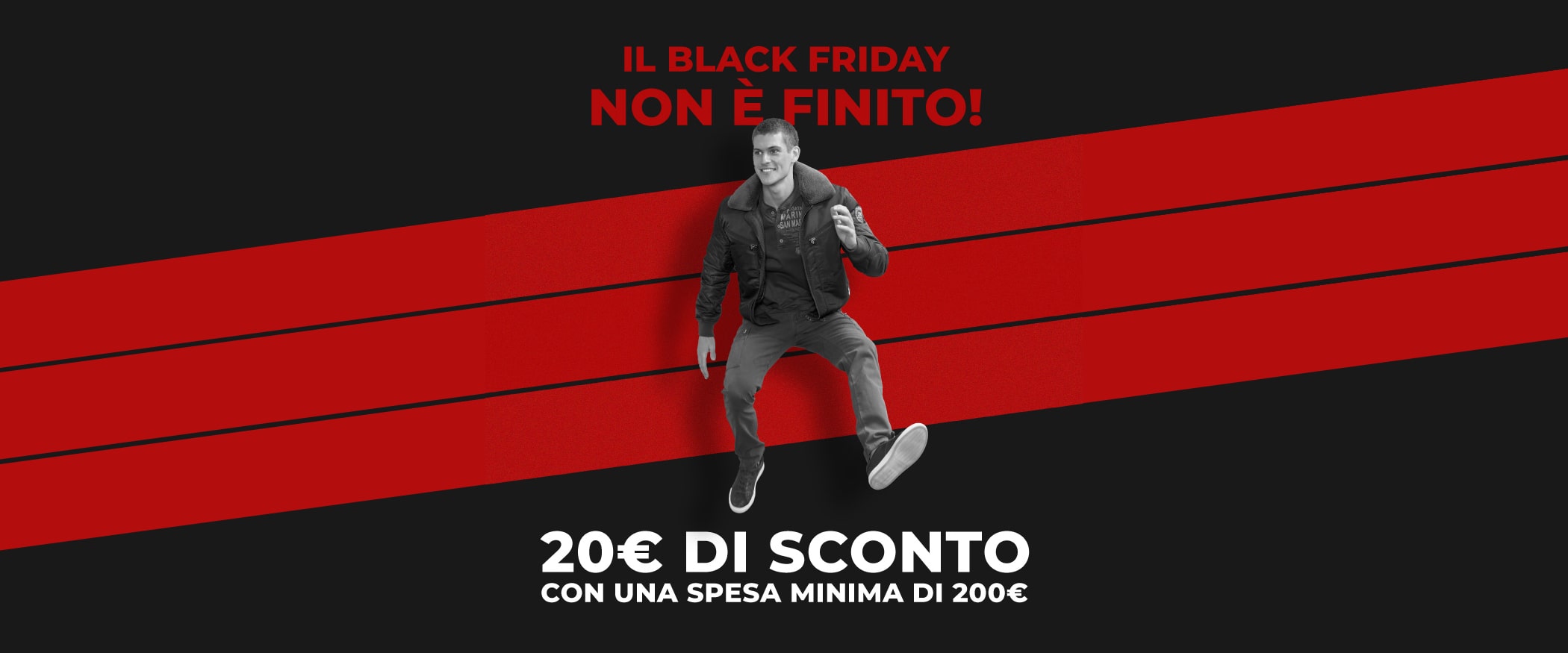 Marina Militare - Il Black Friday non è finito: 20€ di sconto con una spesa minima di 200 €
