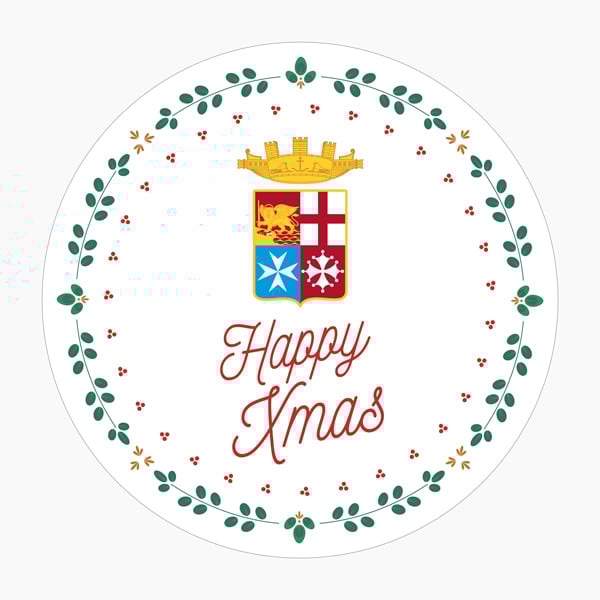 Adesivo Happy XMas Jack