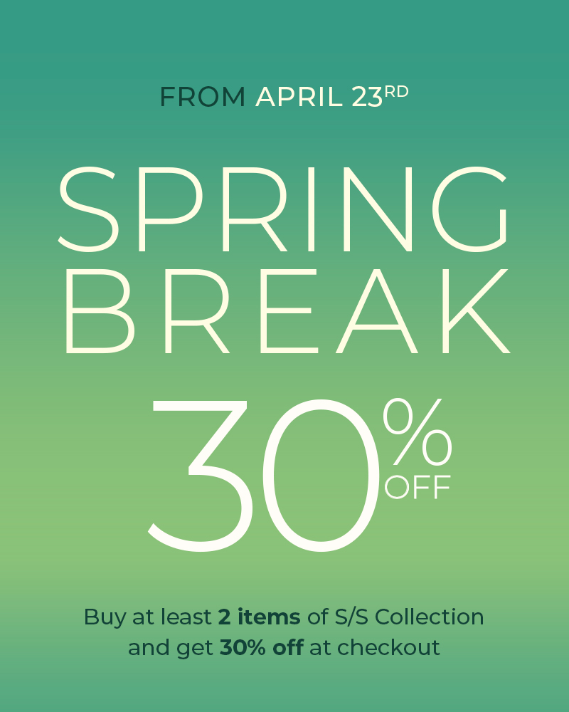 Spring Break -30%off