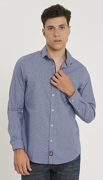 CAMICIA IN POPELIN DI COTONE