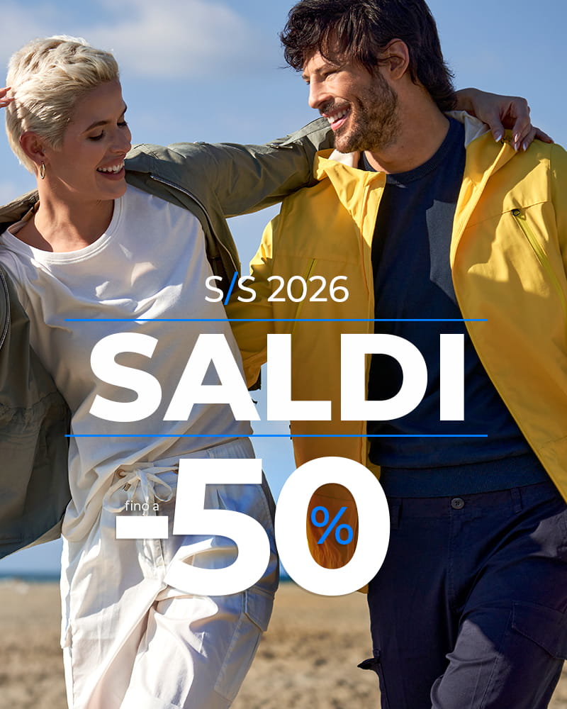 Saldi fino al 50% su articoli selezionati della collezione S/S 2026