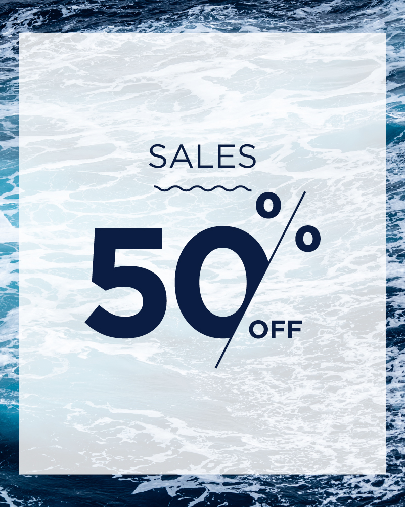 50% OFF sale + flip-flops for free