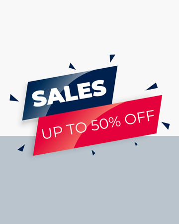 50% OFF sale
