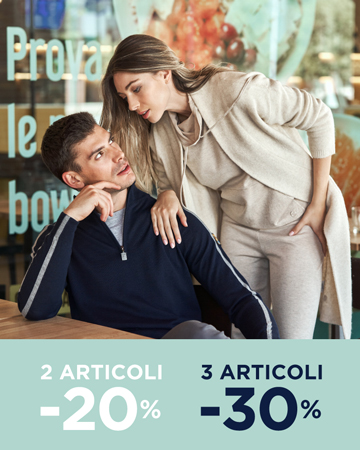 2 articoli-20% - 3 articoli -30%