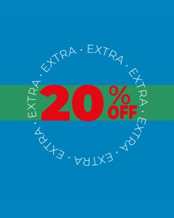 EXTRA 20% OFF