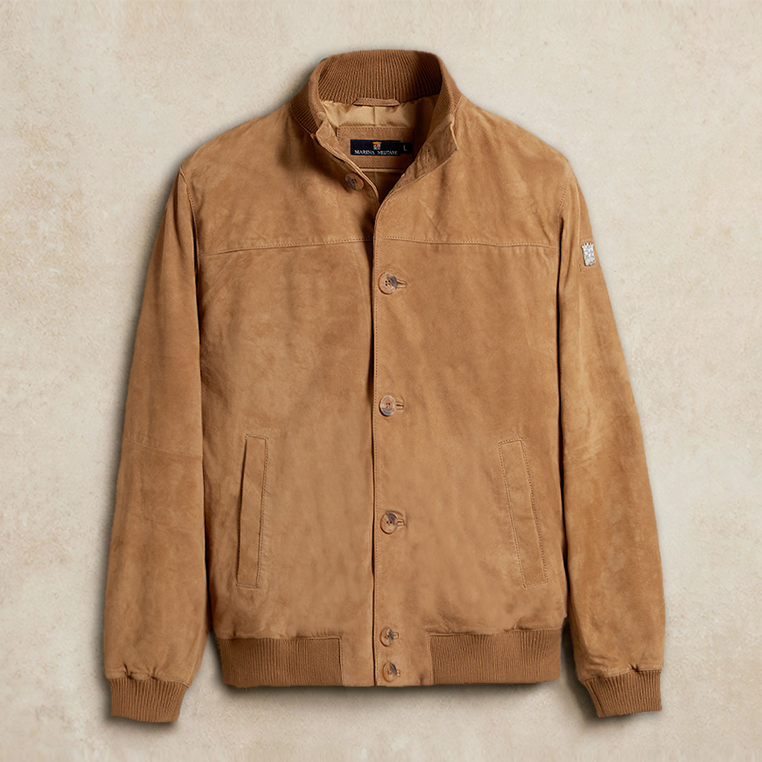 Marina Militare Sportswear - Giacca Pelle Uomo