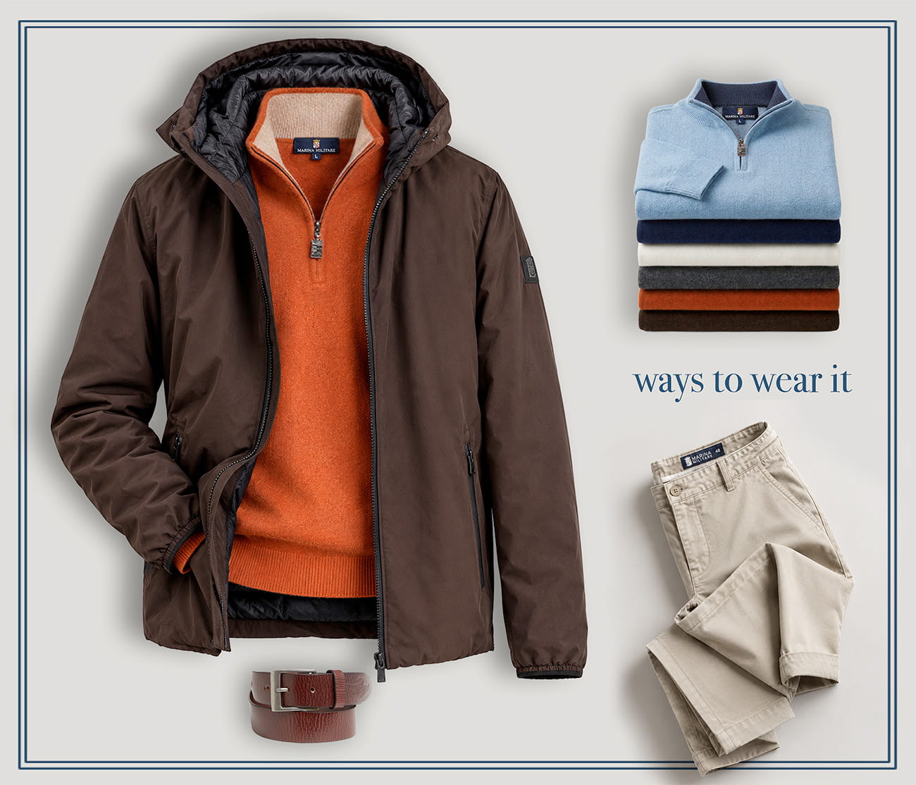 Marina Militare Sportswear - Capispalla Uomo