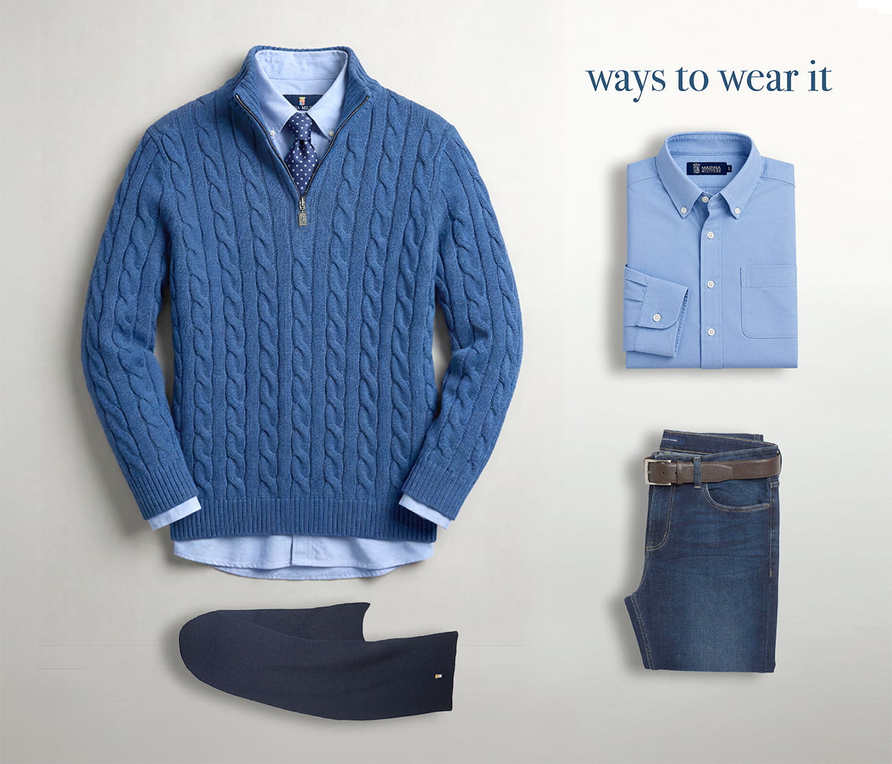 Marina Militare Sportswear - Maglie Uomo/Men's Knitwear
