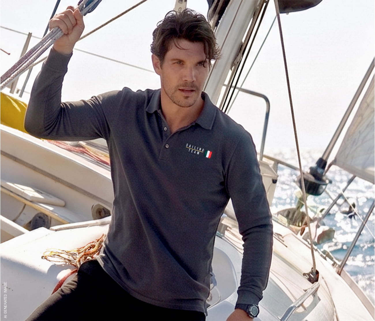 Marina Militare Sportswear - Polo Uomo/Men's Polo Shirt