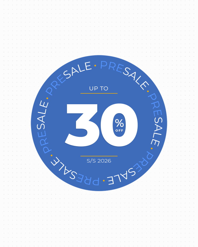 Pre-Sale 30% off S/S 2026