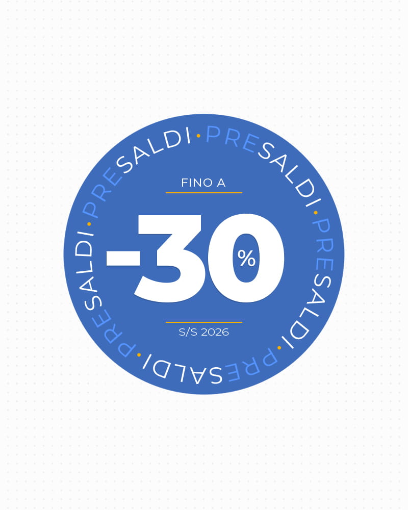 Pre Saldi al -30% S/S 2026