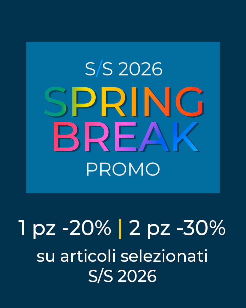 1 pezzo -20% | 2 pezzi -30%